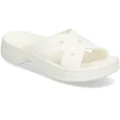 Crocs Cl Womens Cross Strap - White - 37/38