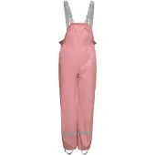 Color Kids Pants Pu - W. Suspender - Pink - 110