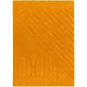 NJRD Levels Stripes villamatto Keltainen, 200x300 cm