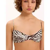 Understatement Underwear Shaped Bikini Top - Brown - XL