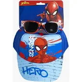 Marvel Spider-Man Lippalakki & Aurinkolasit, Sininen