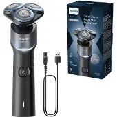 Philips Shaver 5000X series X5006/00 Sähköparranajokone märkä- ja kuiva-ajoon, Parranajokone kääntyvällä päällä, Sininen, Replace every 2 yrs with ...