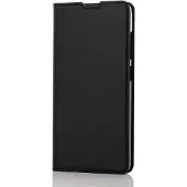 Wave BookCase -suojakotelo, Samsung Galaxy A51, musta