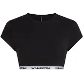 Karl Lagerfeld Paita musta / offwhite