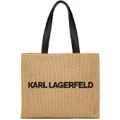 Karl Lagerfeld Rantakassi tummabeige / musta