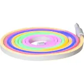 Eglo FLATNEONLED ULKONA OLEVAT KAISTALEET 3M IP44 MONIVÄRINEN