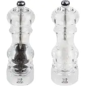 Peugeot Nancy Set of Manual Salt and Pepper Mills Acrylic 18 cm