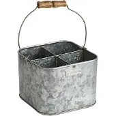Humdakin Iron Bucket Square - Silver - ONE SIZE