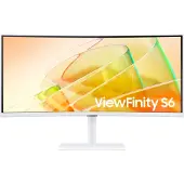 Samsung S34C650 34" 21:9 CURVED (1000R) 3440X1440 VA-LED, 5MS, 100HZ, HDR10, DP/HDMI/TBT4 90WATT,LAN, WHITE, HAS, SPEAKER, VESA 100, HDMI,DP&USB-C CA (LS34C650TAUXEN)