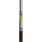 Maybelline Brow Inserts kulmakynä mukana harja 2in1 sävy 4.5 Ash Brown 1.25 ml