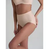 Bye Bra Smooth Essentials Mid Waist Brief 2-Pack - Beige - XXL