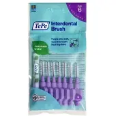 Tepe hammasväliharjat biomuovi 1,1 mm violetti 8 kpl.