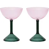 Urban Nature Culture lahjasetti coupe-lasit 2-pack Pink