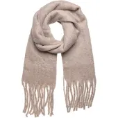 Gina Tricot Soft Chunky Scarf - Beige - ONE SIZE