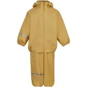 CeLaVi Basic Rainwear Set -Pu - Yellow - 98-104