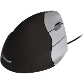 BakkerElkhuizen VerticalMouse 3 Medium Wired, ergonominen pystyhiiri oikealle kädelle, USB-A, musta