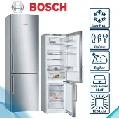 Bosch KGE398IBP Serie 6, Jääkaappipakastin, teräs