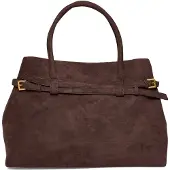 Gina Tricot Classic Tote Bag - Brown - ONE SIZE