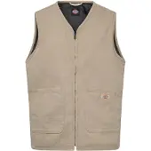 Dickies Men's Canvas Summer Vest Desert Sand S