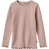 Wheat T-Shirt L/S Ida - Pink - 128