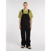 Dickies Men's Canvas Bib Black Arkihousut M