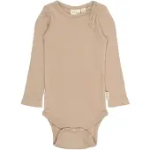 Petit Piao Body p/h - Joustinneule/Modal - PPStone - Ginger Snap - - 68 - Bodyt P/H