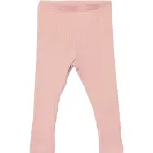 Minymo Leggings Rib - Pink - 92
