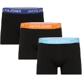 Jack & Jones Jactheodore Solid Trunks 3 Pack Sn - Black - XXL