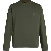 HUGO BOSS for man. 50509323 Green Westart sweatshirt (S), Casual, Cotton