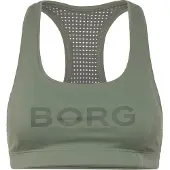 Björn Borg Borg Mid Support Sports Bra - Khaki green - XS