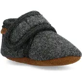 En fant Baby Wool Slippers - Grey - 25-26