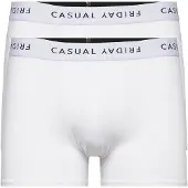 Casual Friday Cfnorh 2-Pack Bamboo Trunks - White - L