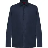 HUGO 50519812 Valerio Red Pitkähihainen Kauluspaita