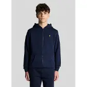 Lyle & Scott Zip Through Hoodie - Navy - 134-140