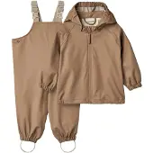 Wheat Rainwear Charlie Set - Brown - 80