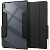 Spigen Samsung Galaxy Tab S11 Ultra AirSkin Pro Folio kotelo - musta