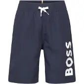 BOSS Uimashortsit yönsininen / valkoinen