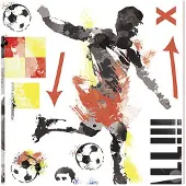 RoomMates Wallstickers - Soccer Champion - Multi/patterned - ONE SIZE