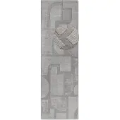 Villeroy & Boch 1906 Alexis villamatto, harmaa, 80x250 cm