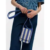 Marimekko Knitted phone pocket merirosvo -olkalaukku