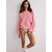 Aim'n Knitted Sweatshirt - Pink - L
