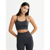 Drop of Mindfulness Signature Seamless Bra - Grey - XL