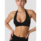 ICANIWILL Define Seamless Halter Sports Bra W - Black - XS