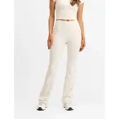 Drop of Mindfulness Butter Soft Flare Tights Valkoinen