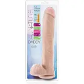 Blush Novelties Au Naturel Daddy Dual Density Dildo 36 cm