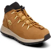 Timberland unisex for kids. TB0A2F392311 Leather boots Sprint Trekker Mid Lace Up yellow (31), Flat, Laces, Casual, children's fashion