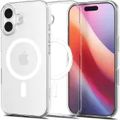 Spigen Liquid Crystal Mag Magsafe iPhone 17 clear/white