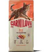 Carnilove True Fresh Beef Adult Kuivaruoka steriloiduille kissoille, 6 kg