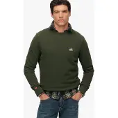 Superdry Great Outdoors Emb Rlxd Sweat - Khaki green - S