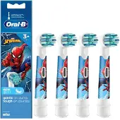 Oral-B -harjaspäät Sähköhammasharjan harjaspäät , Spider-Man - 4 kappaletta